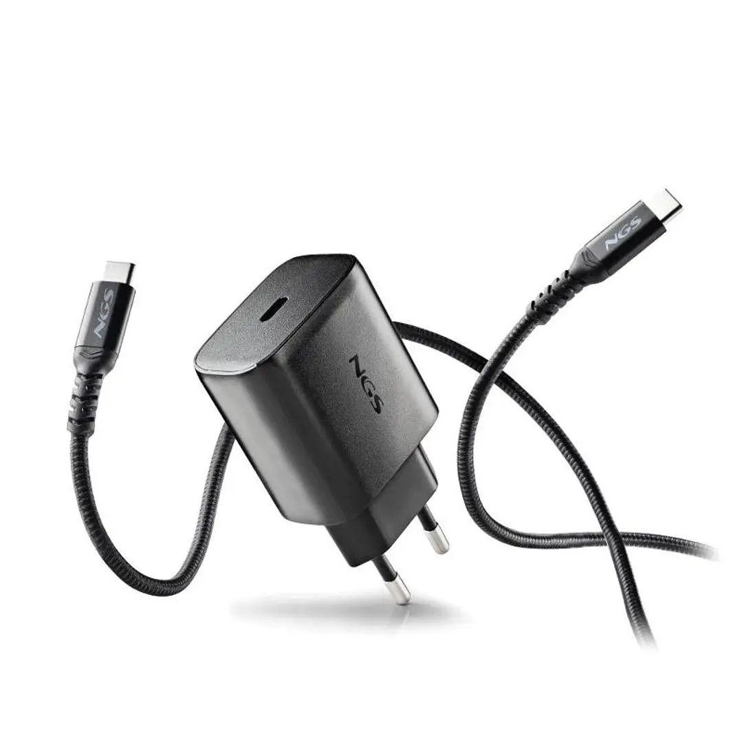 NGS CARGADOR GAN ULTRARAP 45W USB-C CON CABL 1