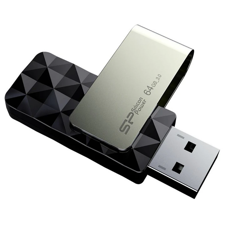 SP memoria USB Blaze B30 USB 3.1 Gen1 64GB Black 3
