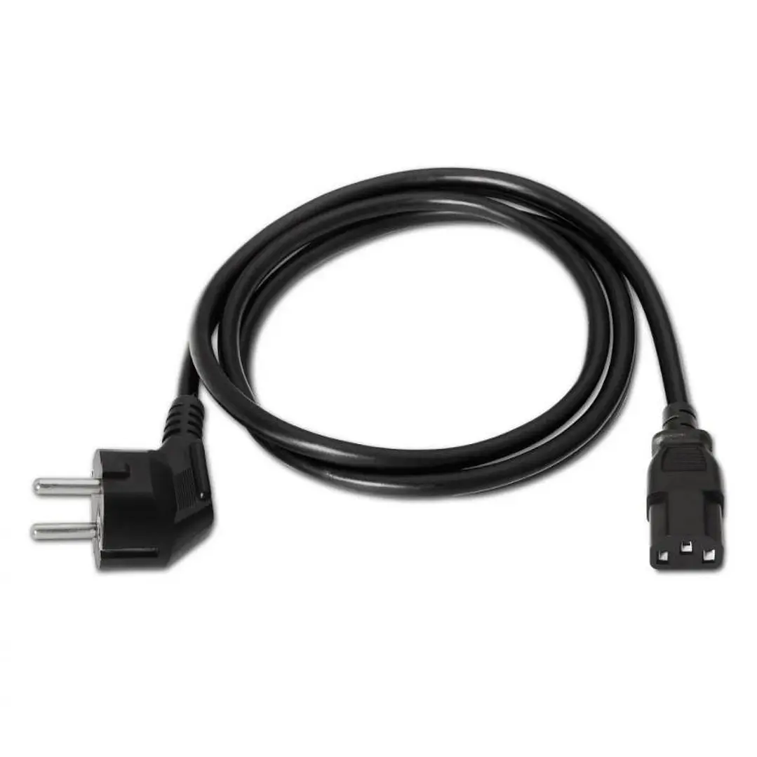 Aisens Cable Alimentación CEE7M-C13H negro 5.0m 2