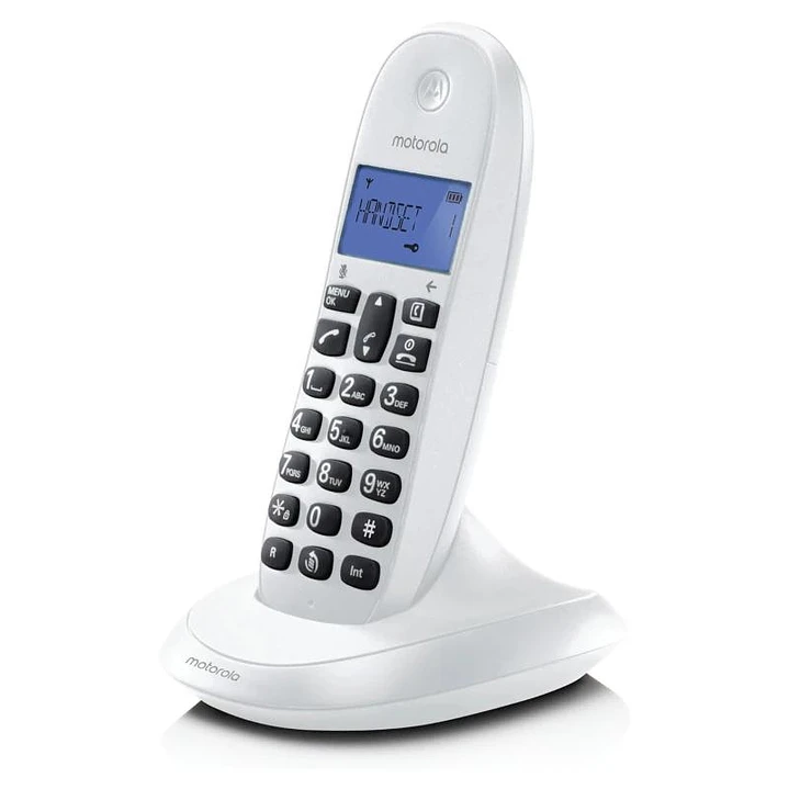 MOTOROLA C1001 CB+ Telefono DECT Blanco 1