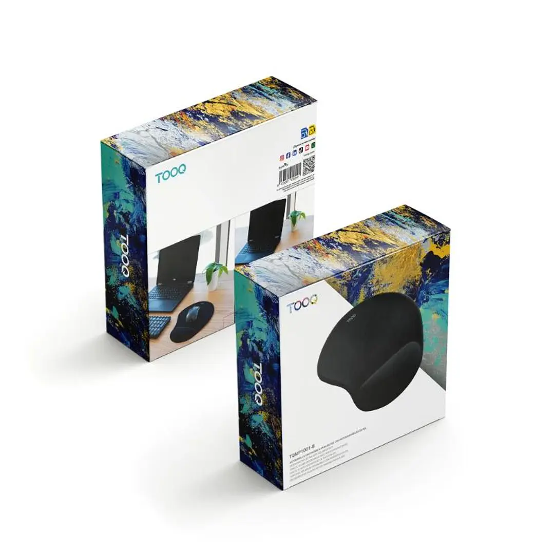 Tooq Alfombrilla Ergonómica Gel con reposamuñecas 2