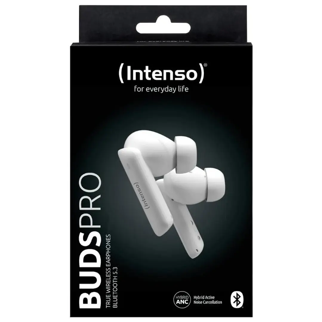 Intenso | Buds Pro Auriculares TWS H-ANC+ENC Blanc 4