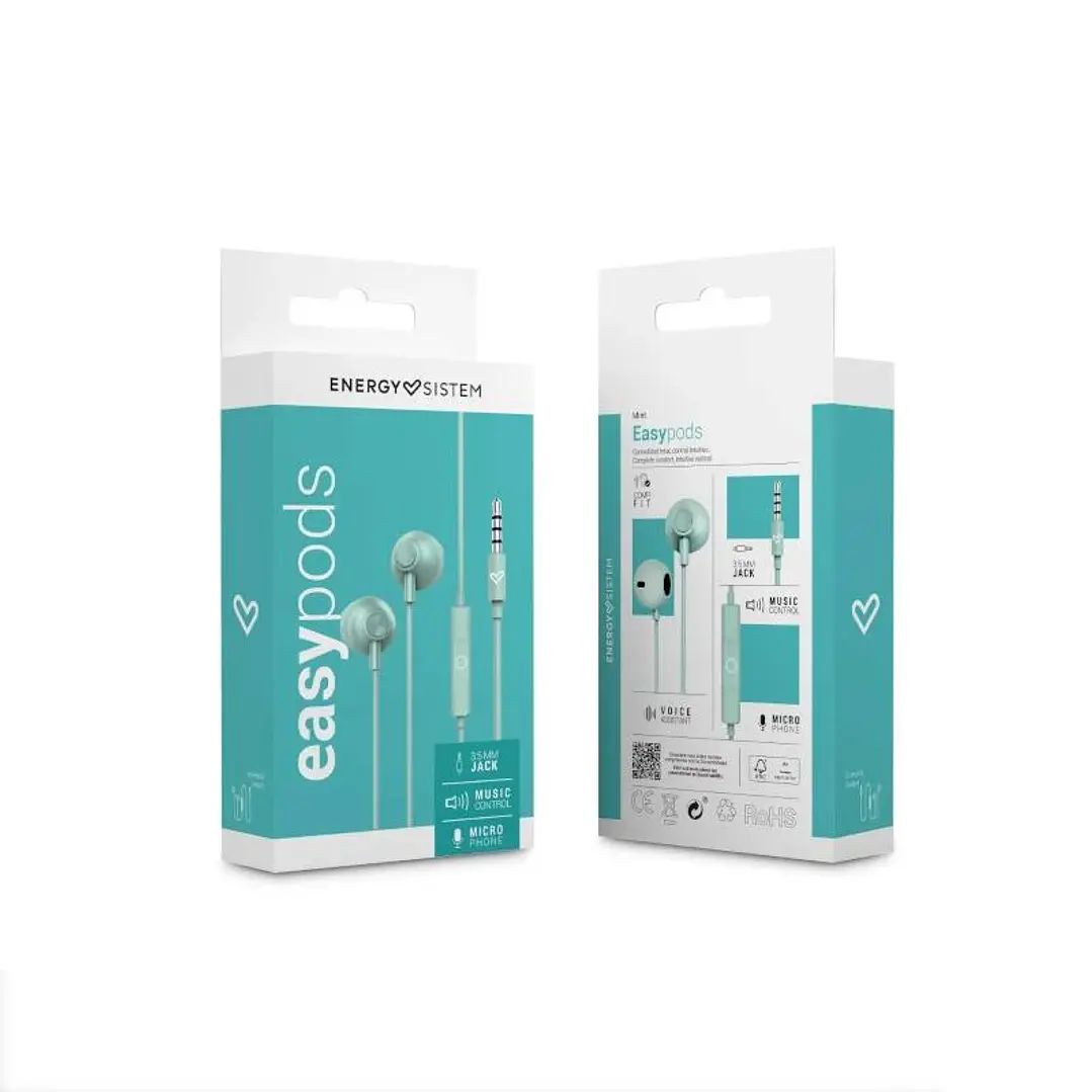 Energy Sistem Auriculares  EasyPods Mint 4