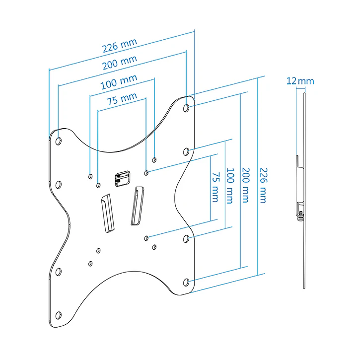 Tooq LP1242F-B Soporte Pared Fijo 23-42
