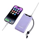 Intenso | PowerBank F10000 | 10000 mAh | Lila - Thumbnail 4