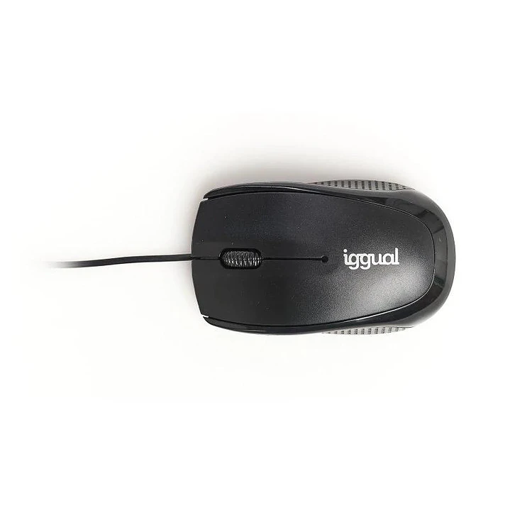 iggual Ratón óptico COM-BASIC-800DPI negro 3