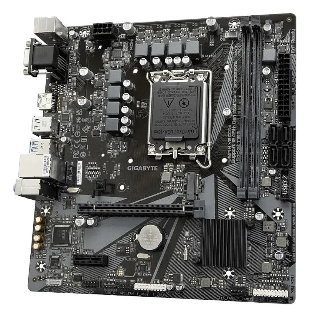 Gigabyte Placa Base H610M H V2 DDR5  mATX 1700 3