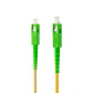 Nanocable Cable fibra SC/APC LSZH Amarillo 10m - thumbnail 2