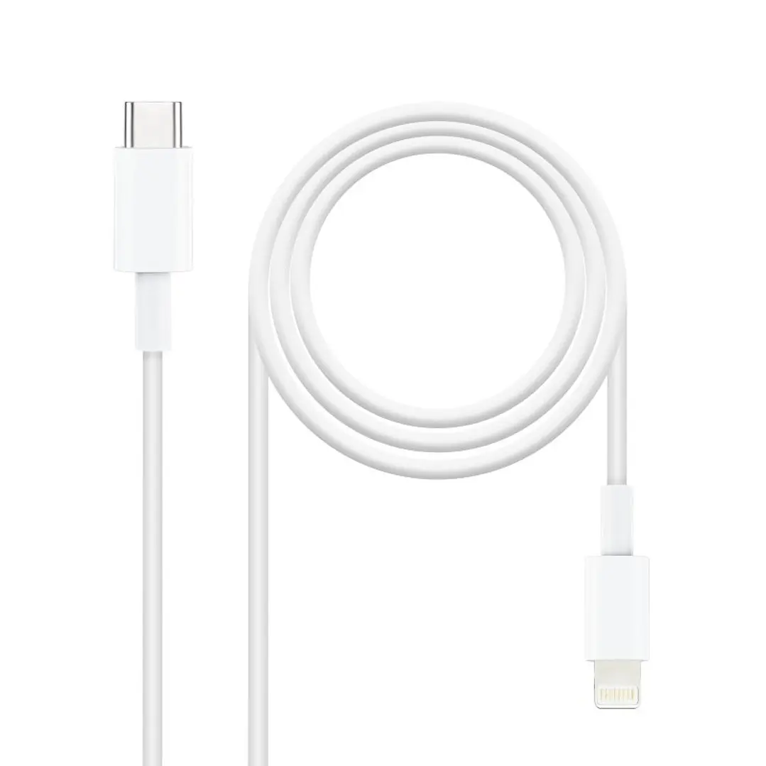 Nanocable Cable Lightning a USB-C 1 metro 1