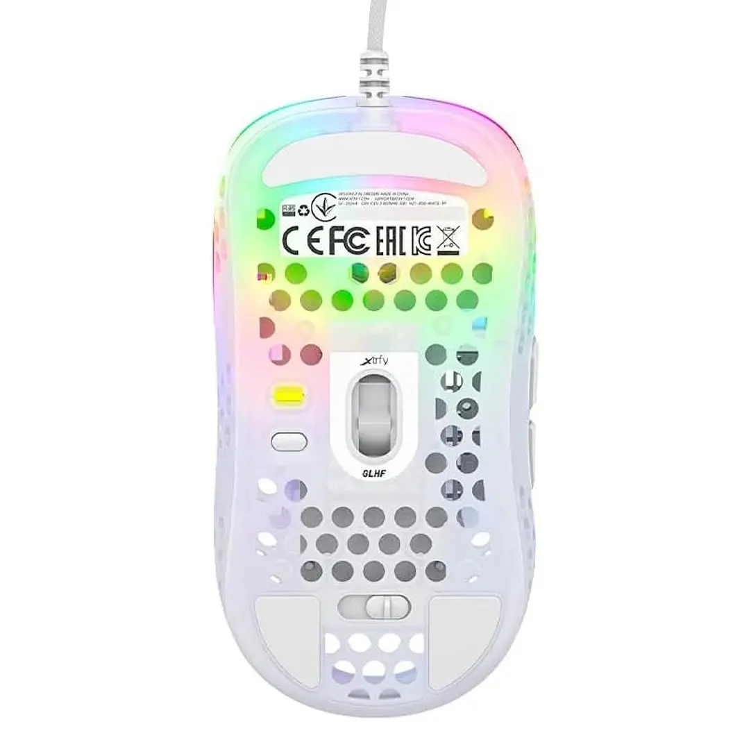 Cherry Xtrfy Ratón RGB 400-16.000 dpi USB WHITE 3