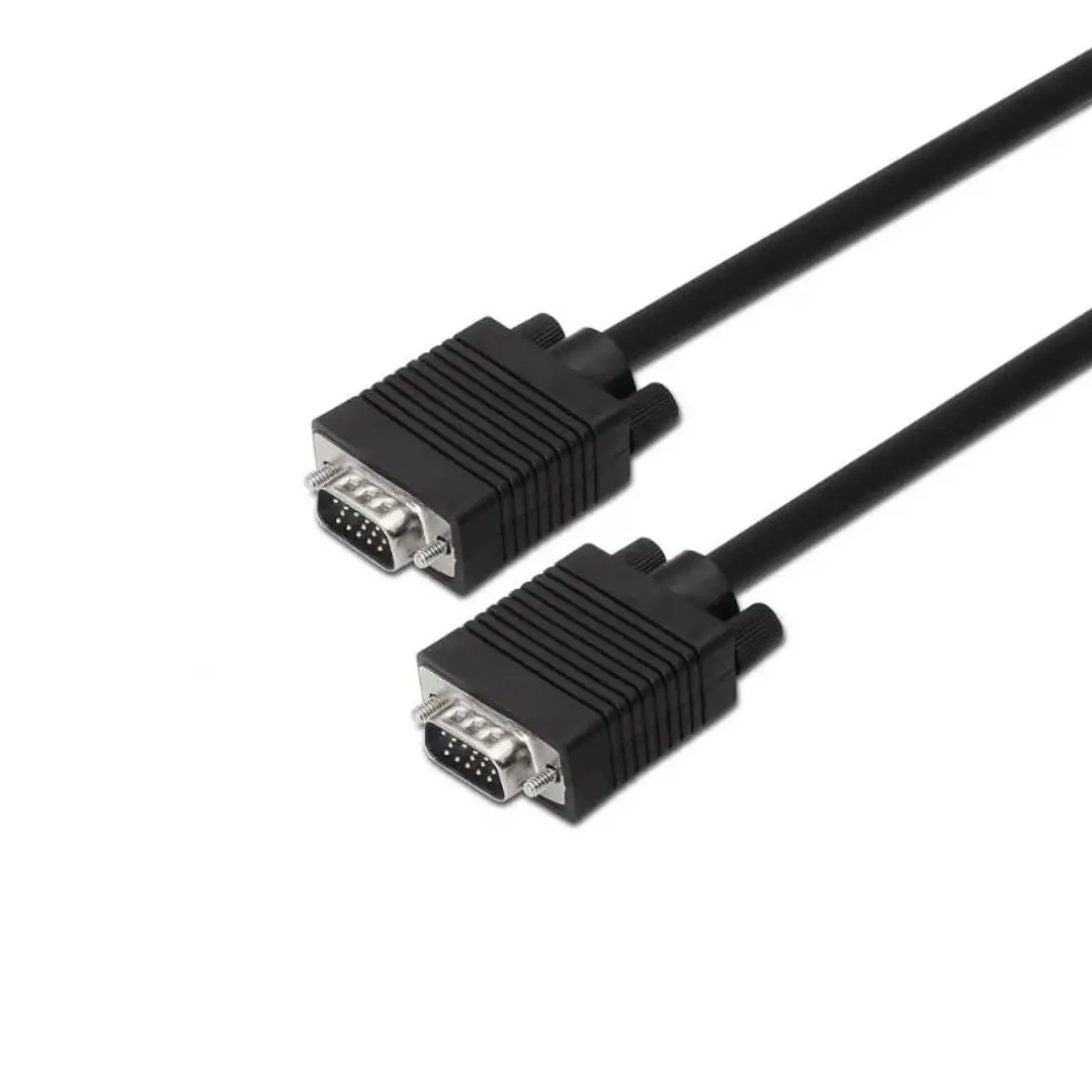 Aisens Cable SVGA HDB15/M-HDB 15/M negro 1.8m 1