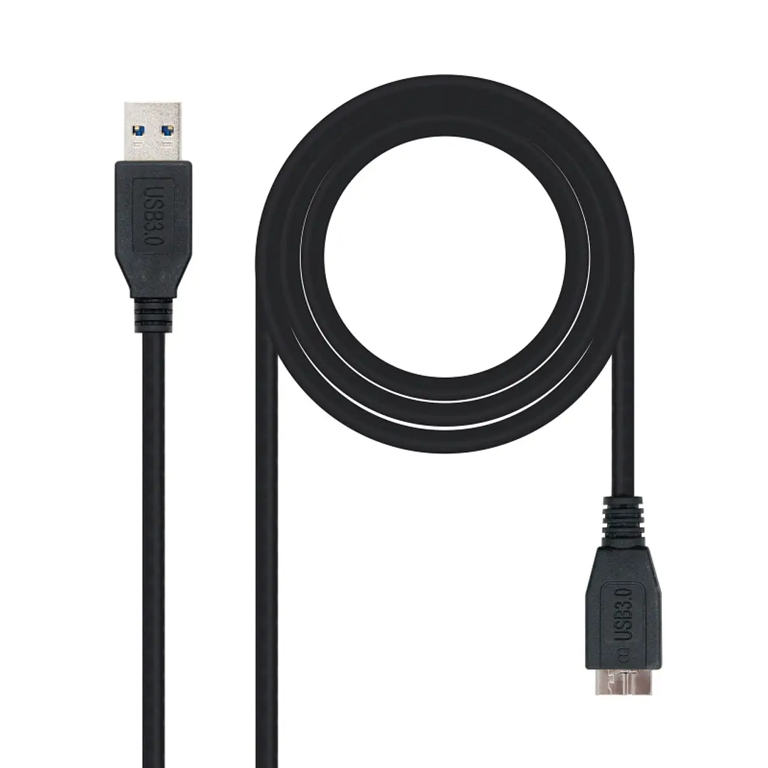 Nanocable Cable USB 3.0 Tipo A/macho-MicroUsb/B 2m 1