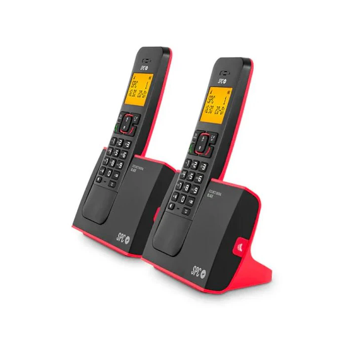 SPC 7292RC2 Telefono DECT BLADE ID AG50 Rojo Duo 2