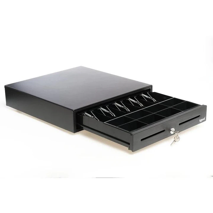 iggual Cajón Portamonedas IRON-70 44,5cm 5+8 negro 4