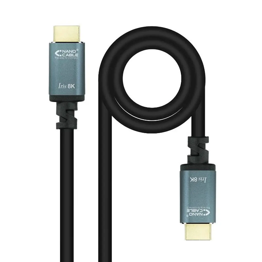 Nanocable Cable HDMI 2.1 IRIS 8K M-M 10 metros 1