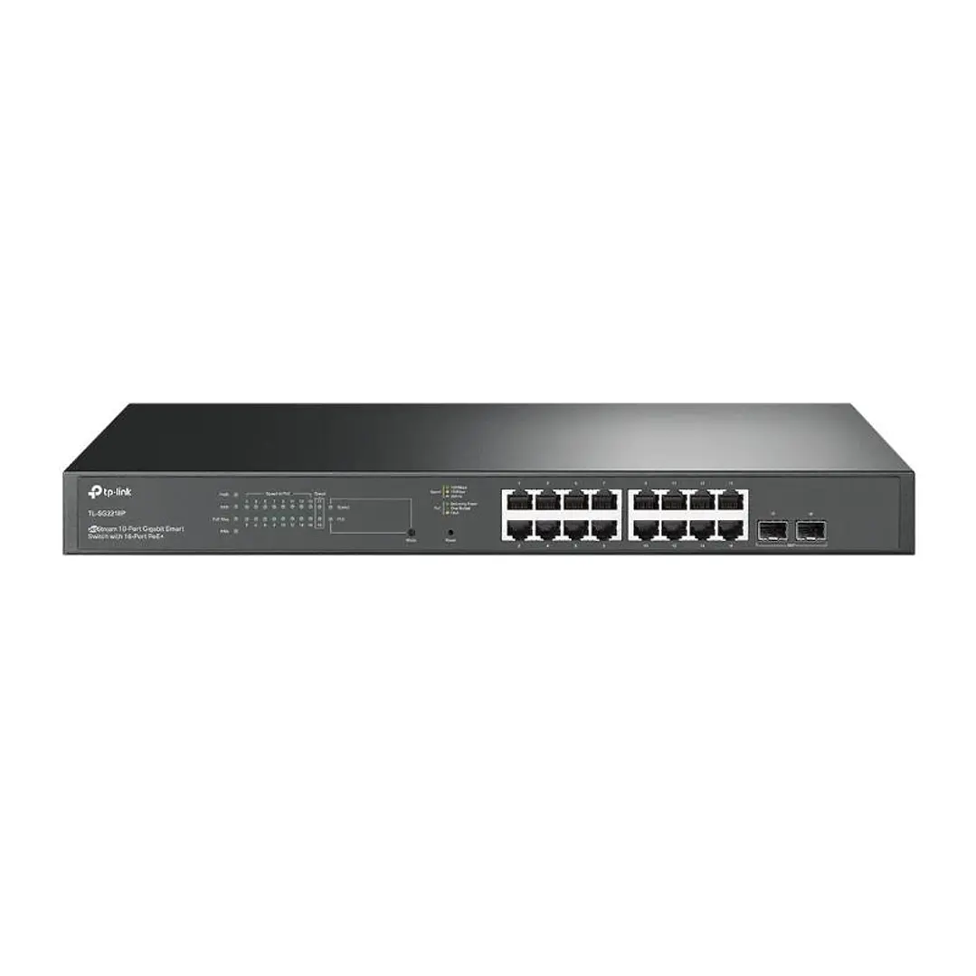 TP-Link SG2218P Switch 16xGbE 2xSFP 150W 1