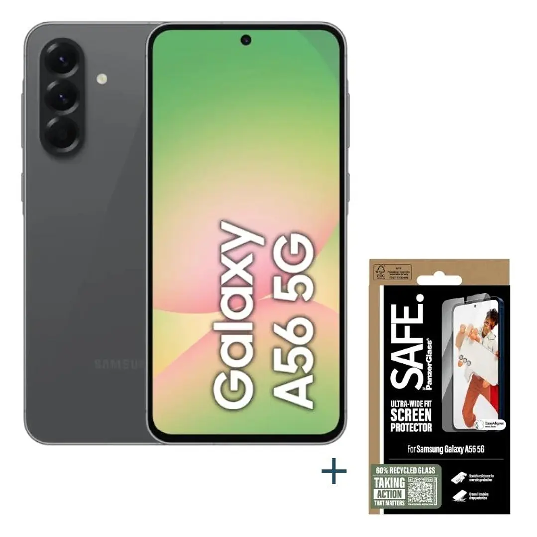 Samsung Galaxy A56 EE 128GB 8GB Black+Prot SAFE 1