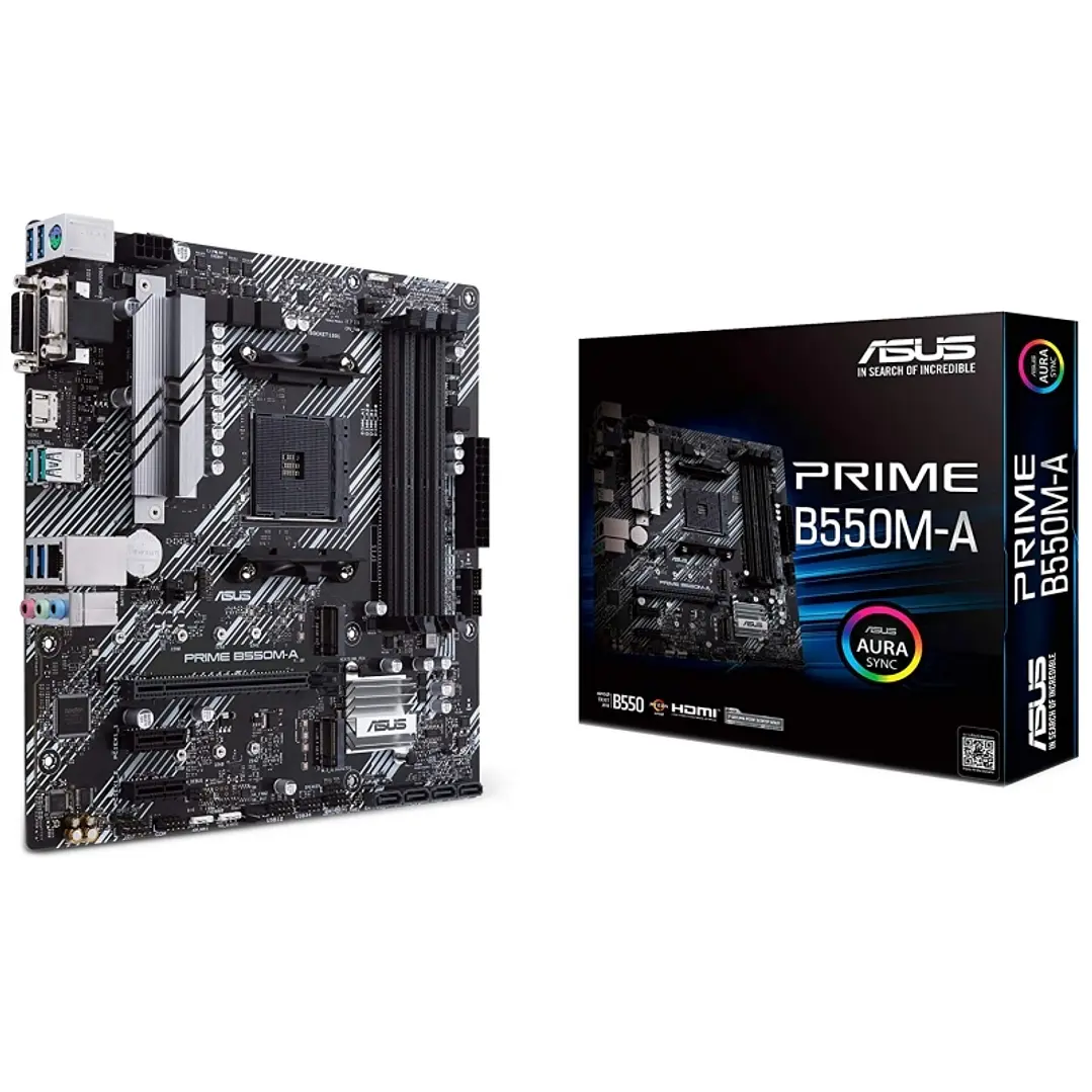 ASUS Placa Base PRIME B550M-A mATX AM4 1