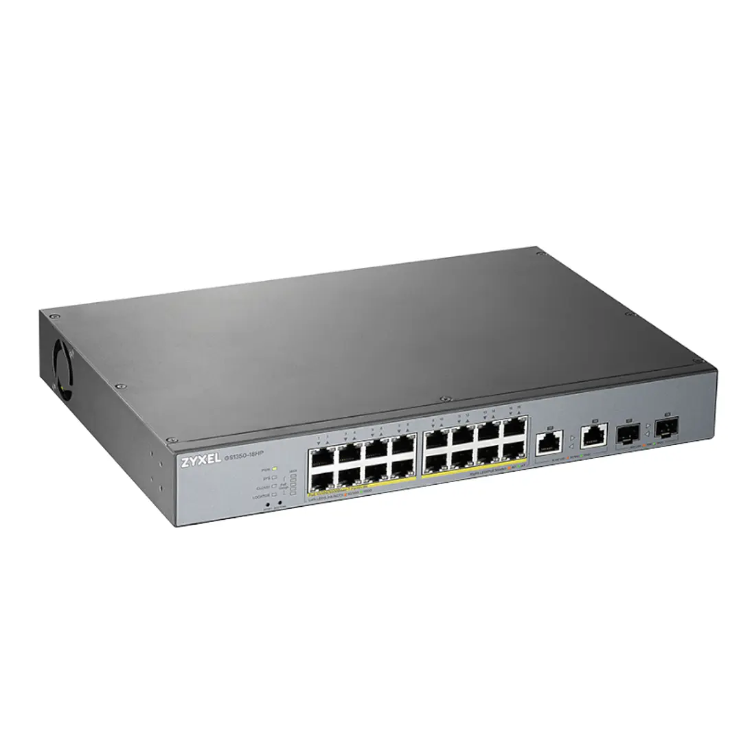 ZyXEL GS1350-18HP Switch 16xGB PoE 2xSFP 250W 4