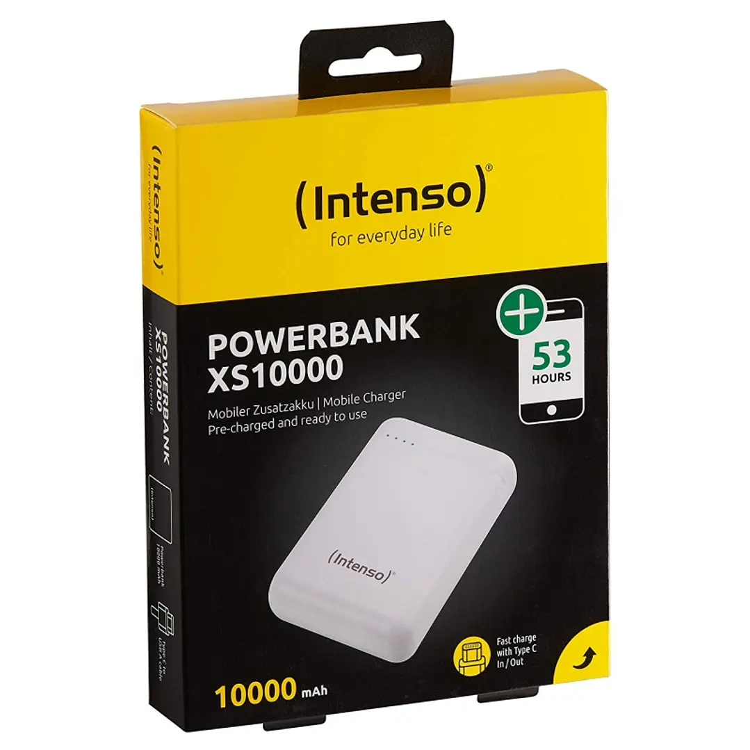 Intenso PowerBank XS10000  10000mAh Blanco 4