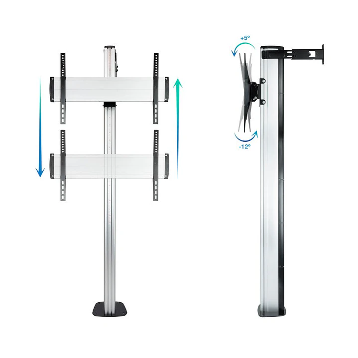 Tooq FS2270M-B Soporte suelo fijo  37-70