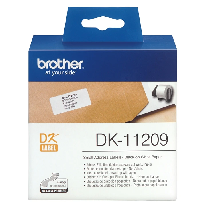 Brother Etiquetas DK11209 Dirección 29x69 mm 800 u 1