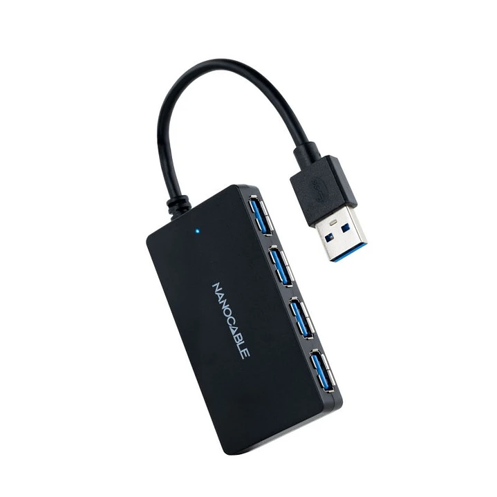 Nanocable Hub USB 3.0 con 4 Puertos de USB 3.0 1
