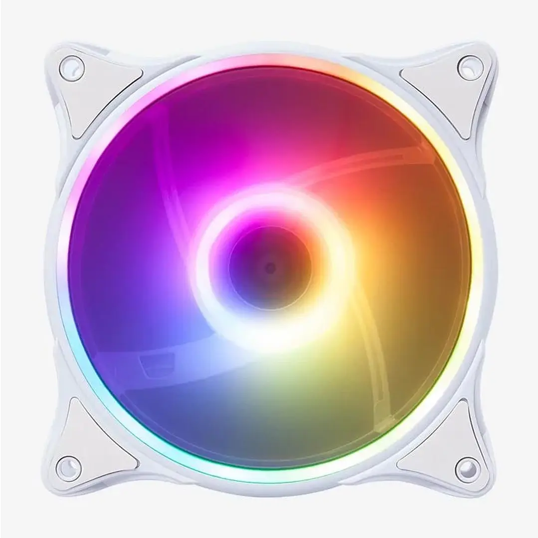 Hiditec Ventilador Gaming ARGB-N-18 WHITE 120 MM 1