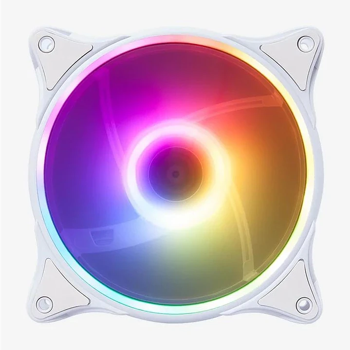 Hiditec Ventilador Gaming ARGB-N-18 WHITE 120 MM 1