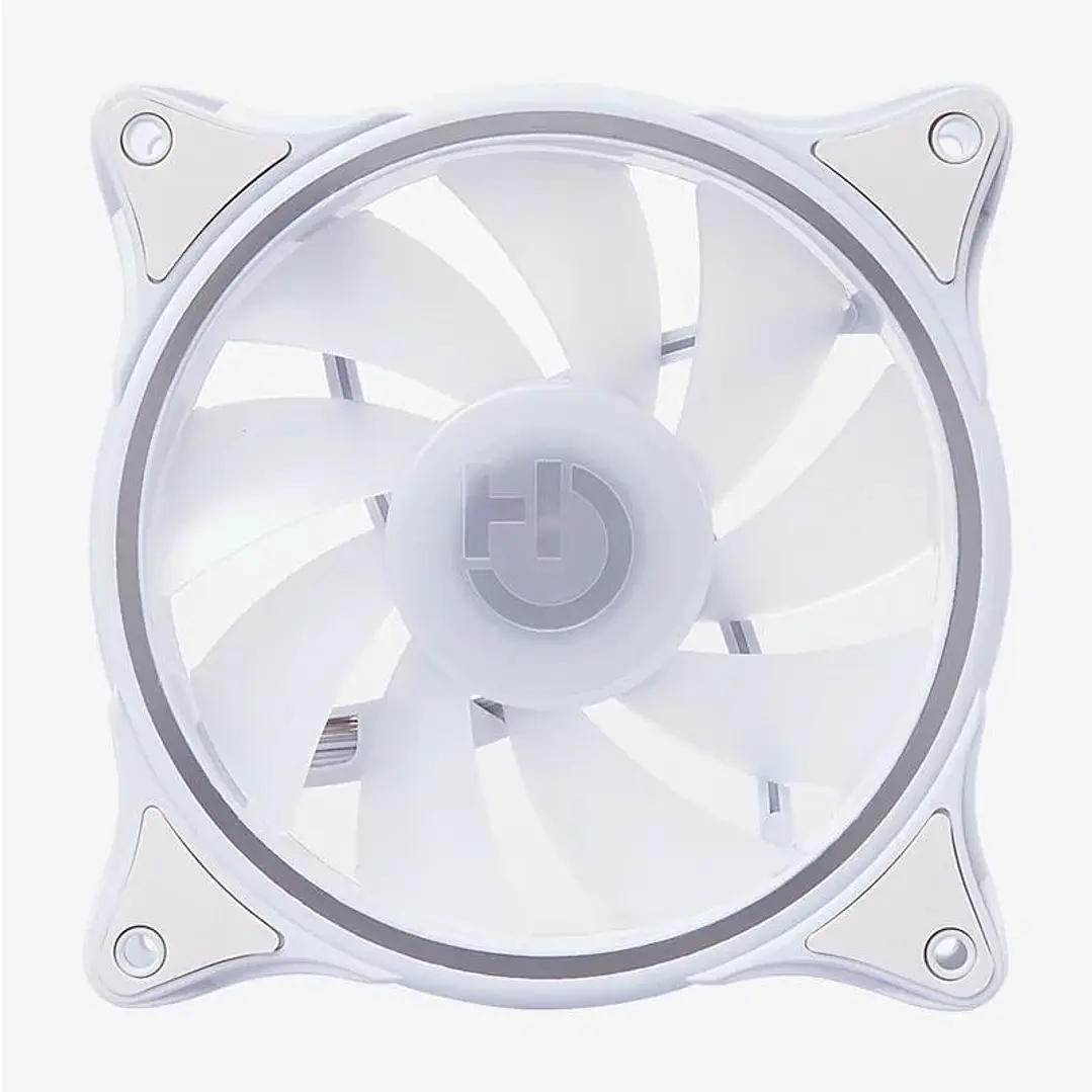 Hiditec Ventilador Gaming ARGB-N-18 WHITE 120 MM 3