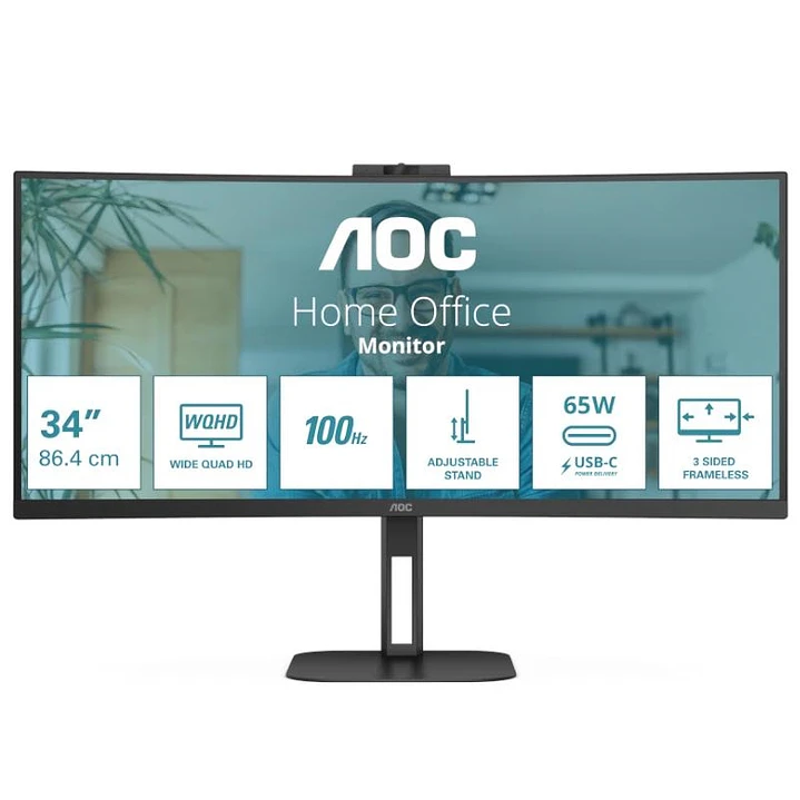AOC CU34V5C Monitor 27