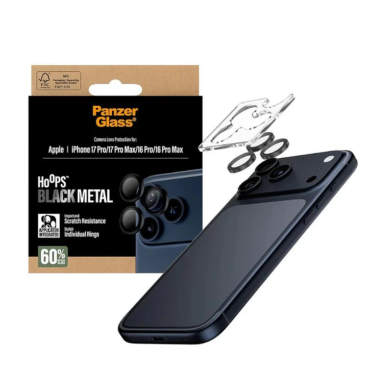 PanzerGlass Camera Protec. iPhone 16-17Pro/Max Neg 2