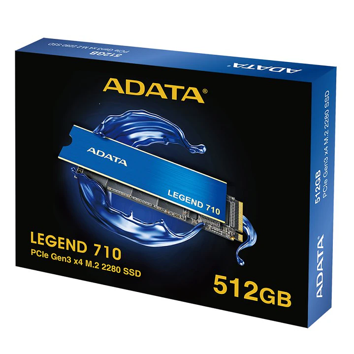 ADATA SSD LEGEND 710 512GB PCIe Gen3 x4 NVMe 1.4 2