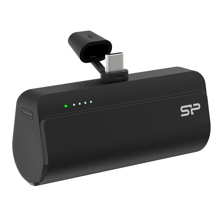 SP Powerbank QD50 5.000mAh Negro TipoC 2