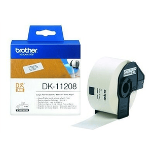 Brother Etiquetas DK11208 Direccion 38x90mm