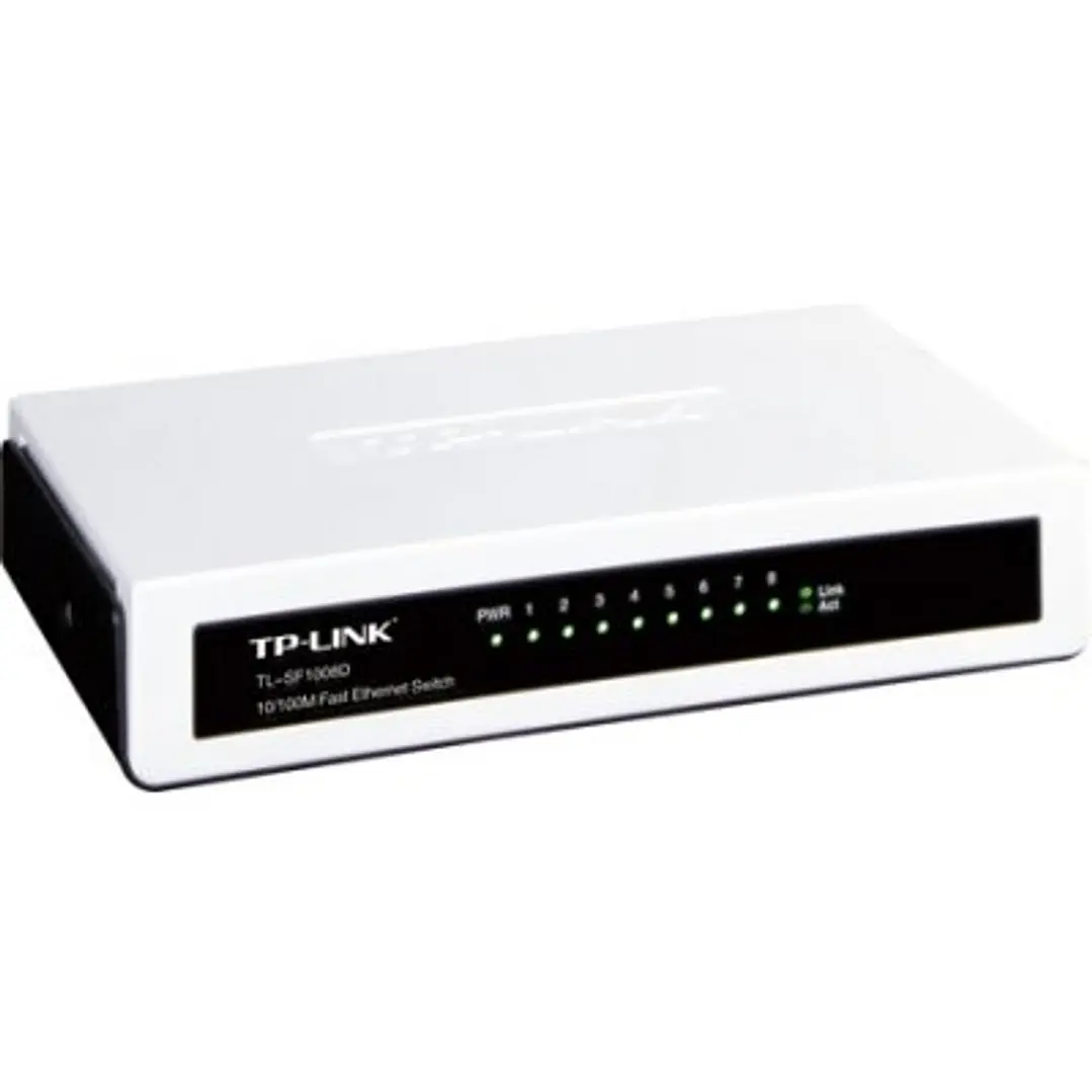 TP-LINK TL-SF1008D Switch 8x10/100Mbps Mini 1