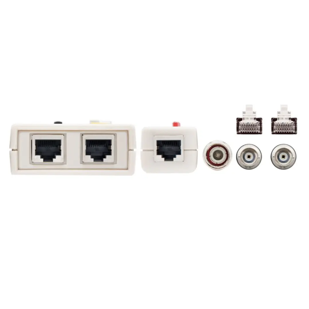 Nanocable Testeador cable RJ11/RJ12/RJ45, coaxial 2