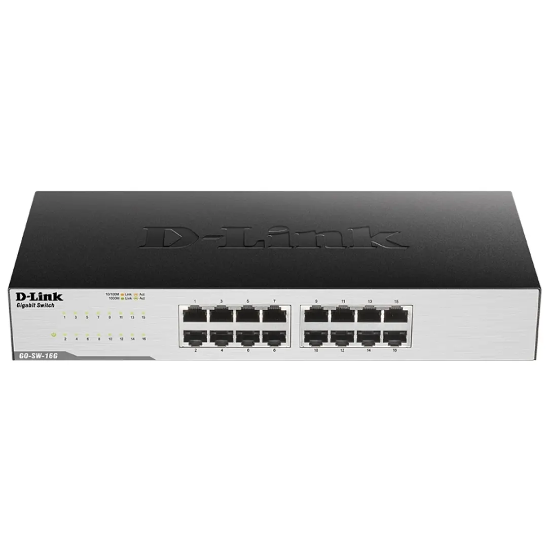 D-Link GO-SW-16G Switch 16xGB Metal 1