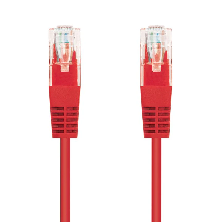 Nanocable Latiguillo RJ45 CAT.6 UTP Rojo, 3.0 M 2