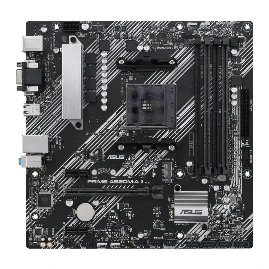 Asus Placa Base PRIME A520M-A II CSM mATX AM4 2
