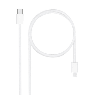 Nanocable Cable USB-C 2.0 60W USB-C/M-M, 1m