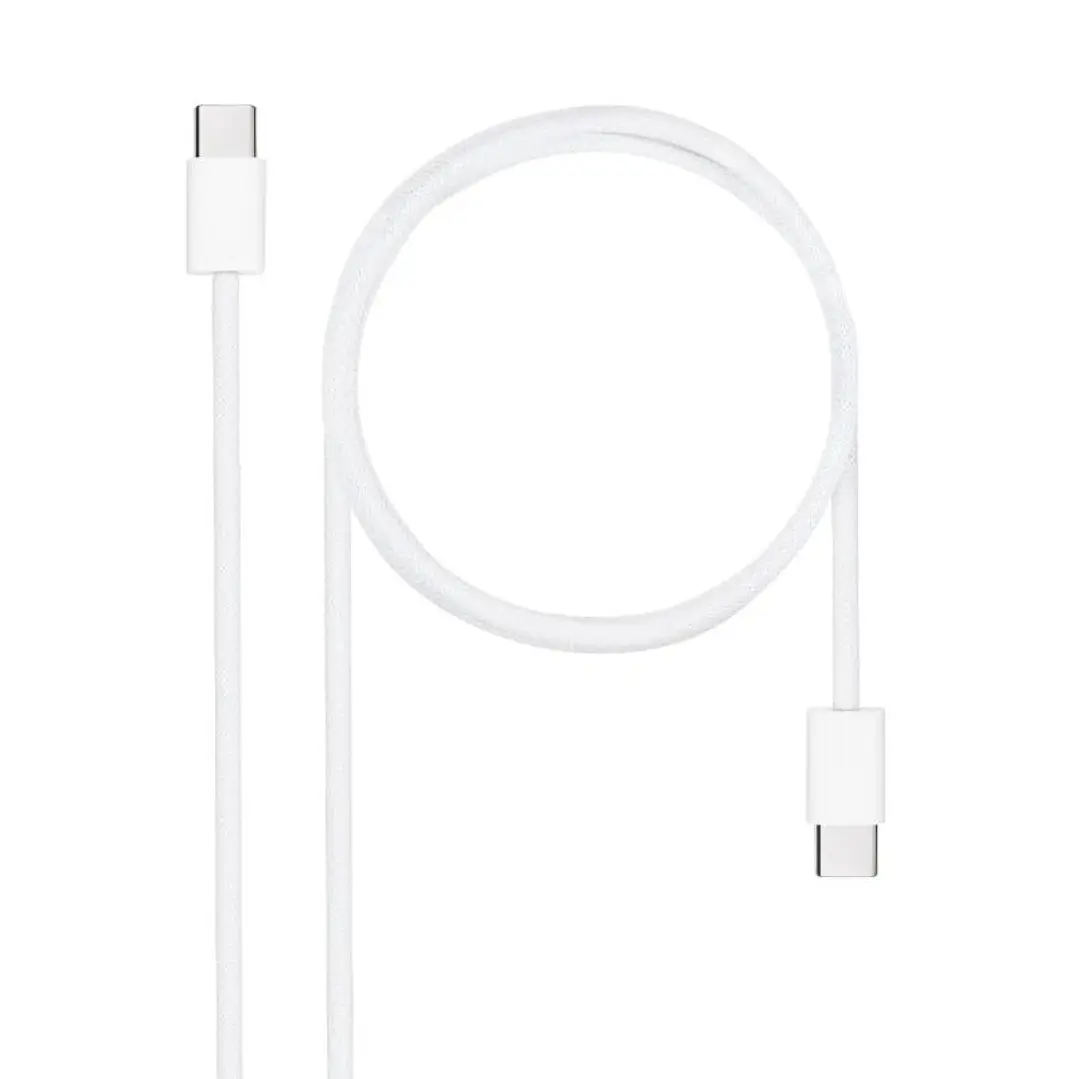 Nanocable Cable USB-C 2.0 60W USB-C/M-M, 1m 1
