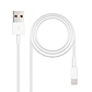 Nanocable Cable de datos/carga LIGHTNING/USB 1 M - Miniatura 2