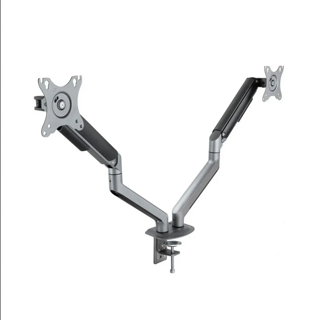 Tooq DB4132TNR-G Soporte mesa 2 monitor/tv 17-32