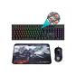 Hiditec Combo Gaming GK400 Tecl+Rat+Alfombrilla - Thumbnail 1