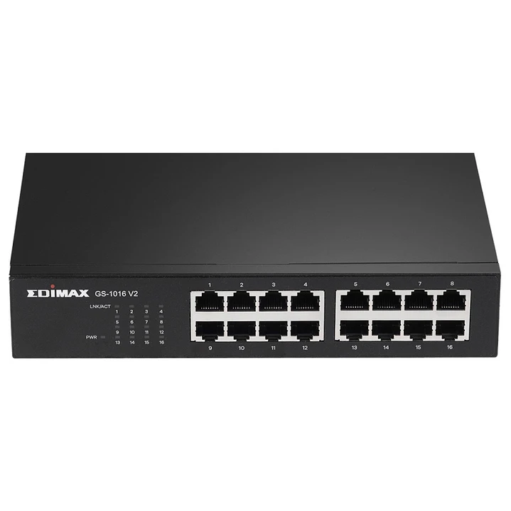 Edimax GS-1016 V2 16-Port GbE Switch Desk/Rack 1