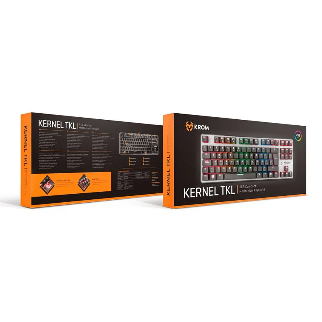 Krom Teclado mecánico RGB Krom KERNEL TKL (ten-key 4