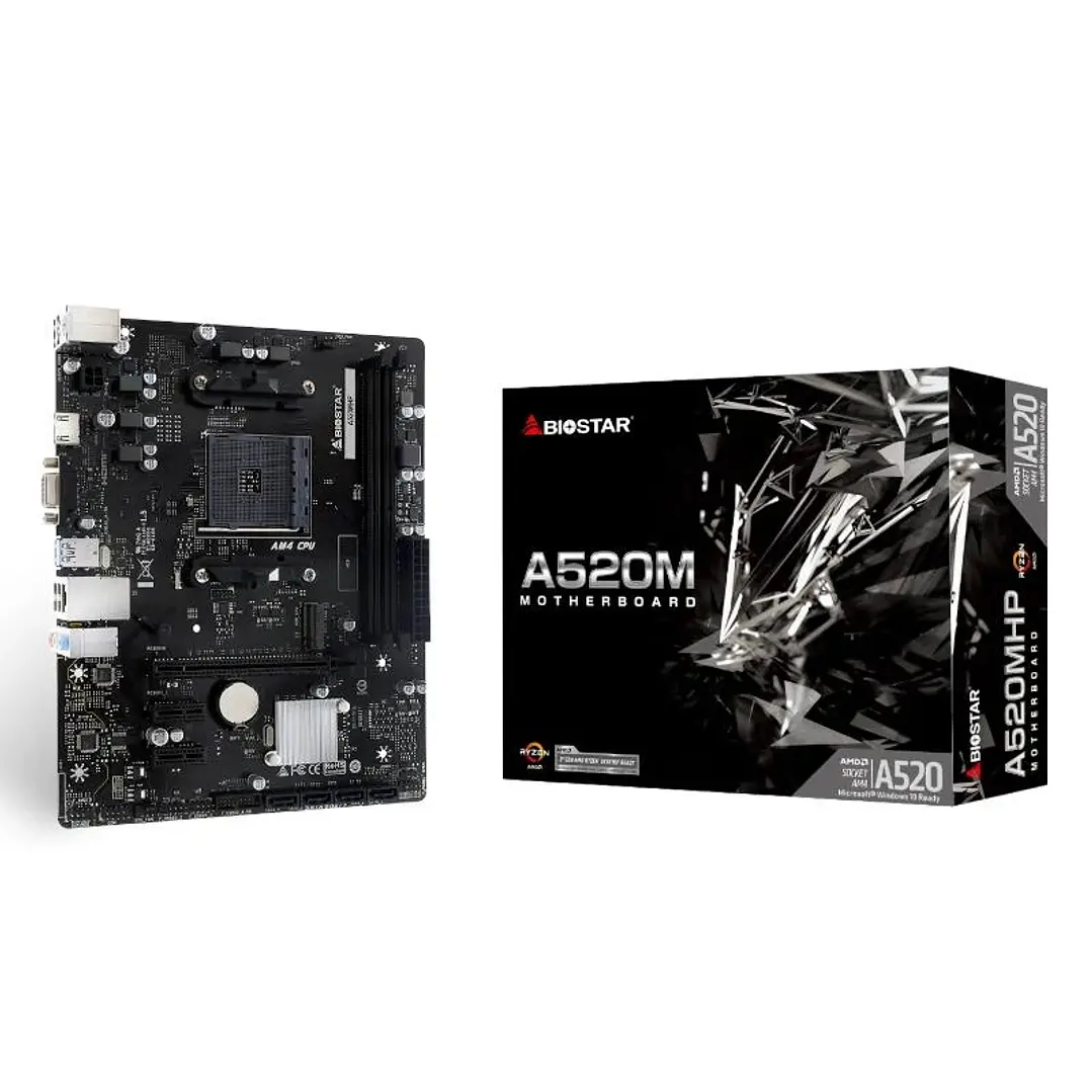Biostar Placa Base A520MHP mATX AM4 1