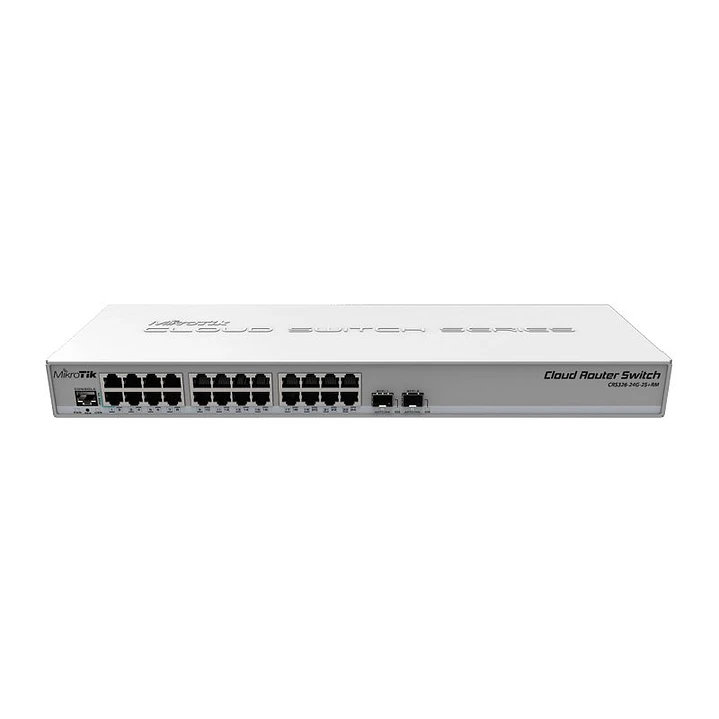 MikroTik CRS326-24G-2S+RM Switch 24xGB 2xSFP+ L5 1