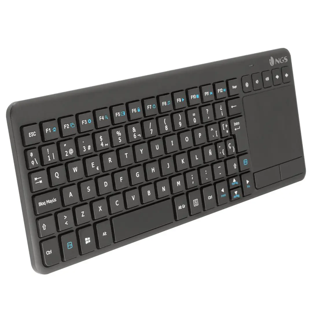 NGS Teclado inalámbrico con Touchpad Multimedia 2. 3